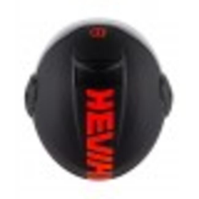 Casco Jet Hv37 Metropole Nero Opaco Rosso Hevik